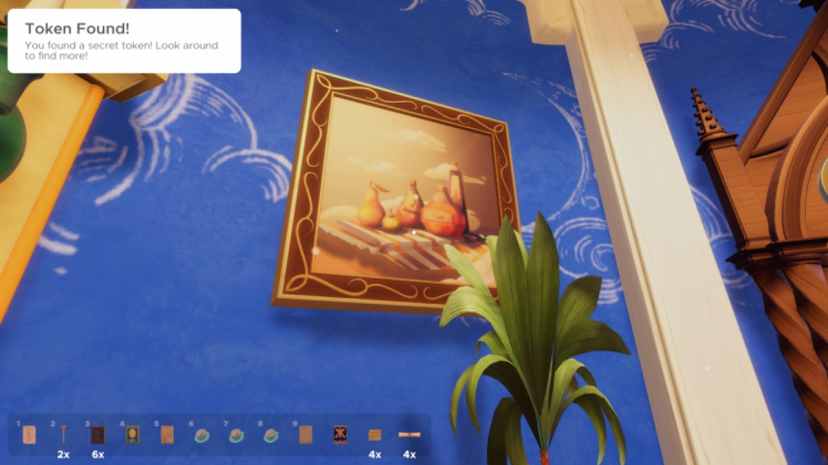 Token In Painting In Escape Simulator