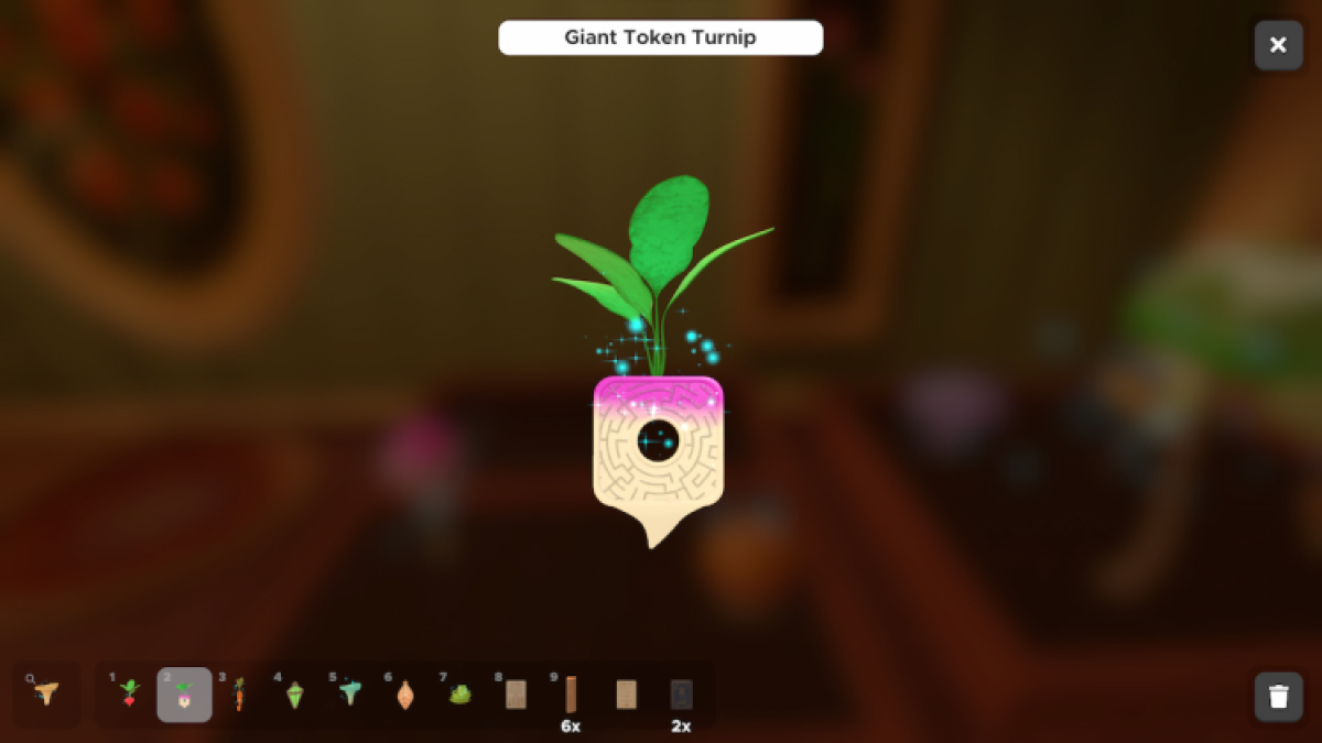 Turnip Token In Escape Simulator