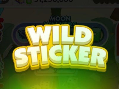 Wild Sticker In Monopoly Go