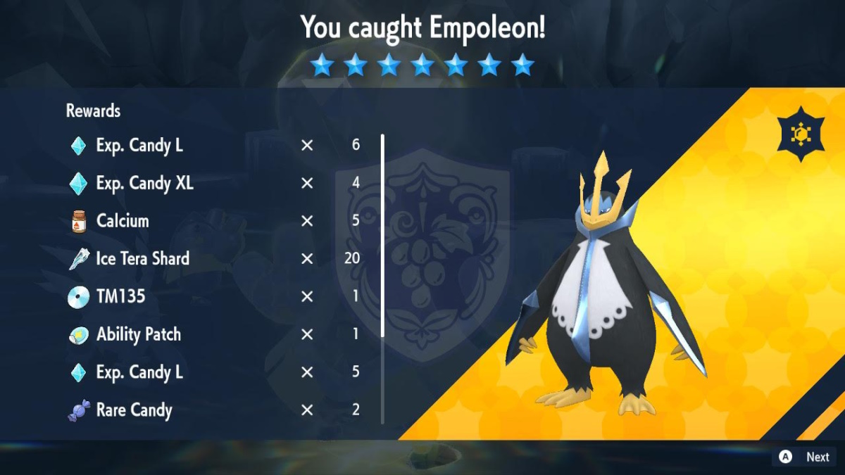 How to beat the Empoleon Tera Raid in Pokemon Scarlet and Violet
