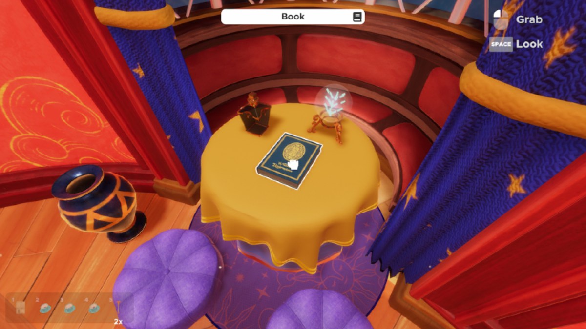 Wizard Biography Book In Escape Simulator