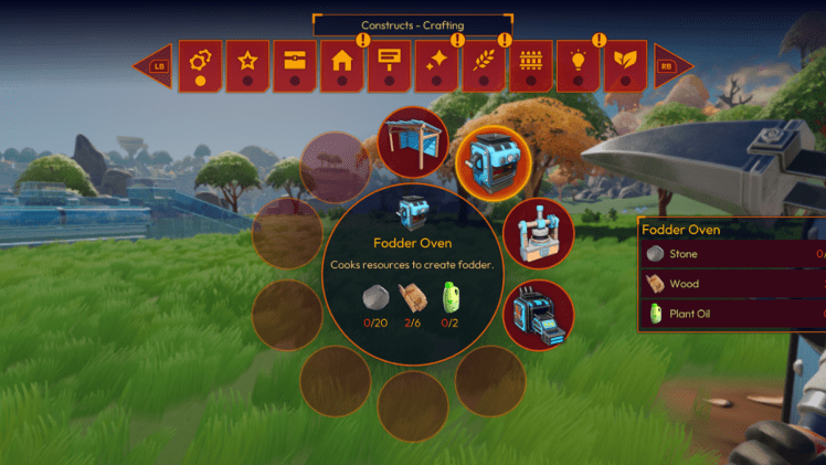 How to get food for animals in Lightyear Frontier