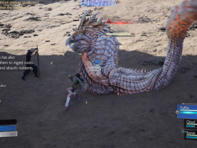 How to not get swallowed by Duneworm in FF7 Rebirth