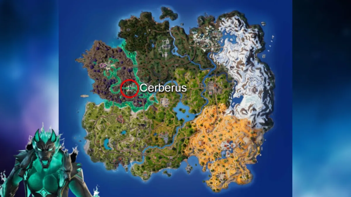 Fortnite Cerberus Boss Location