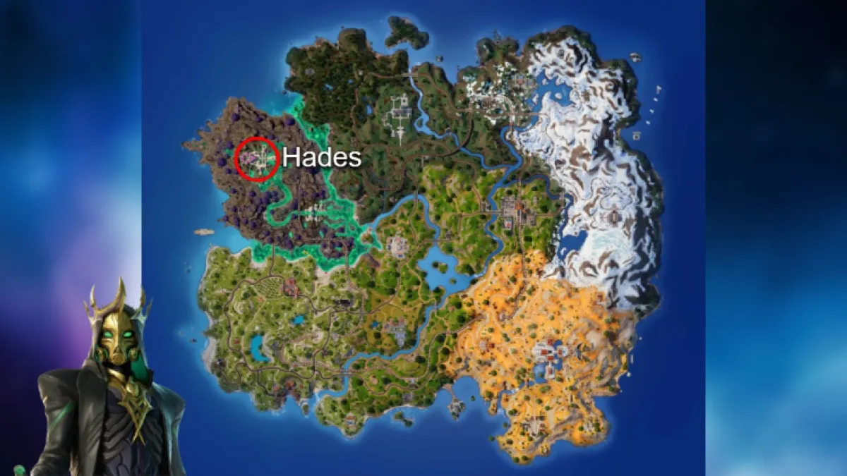 Fortnite Hades Boss Location