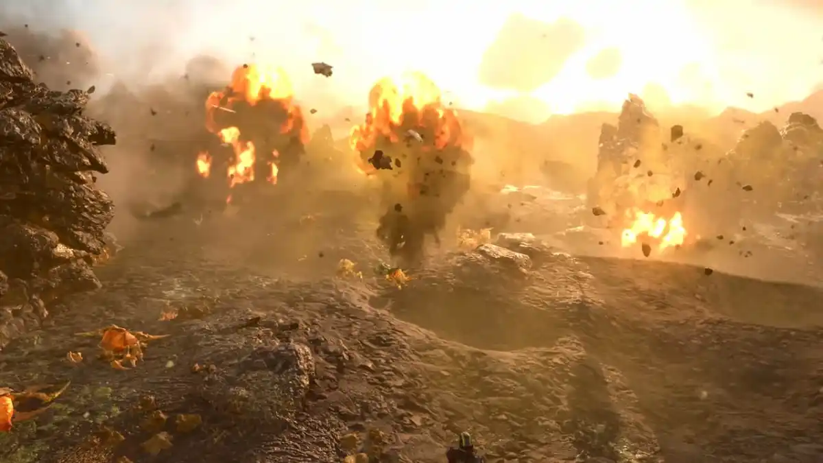 Helldivers 2 Explosions
