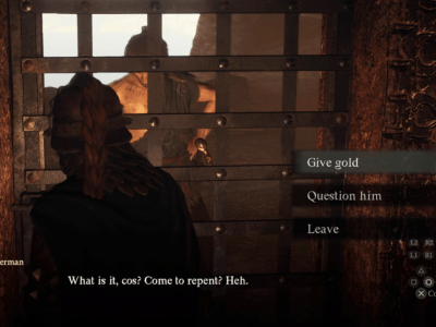 Should you give gold to herman and Ekratt in Dragon's Dogma 2