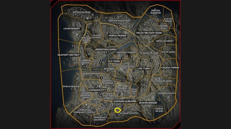 Mwz Map Gold Tattered Mma Gloves Location