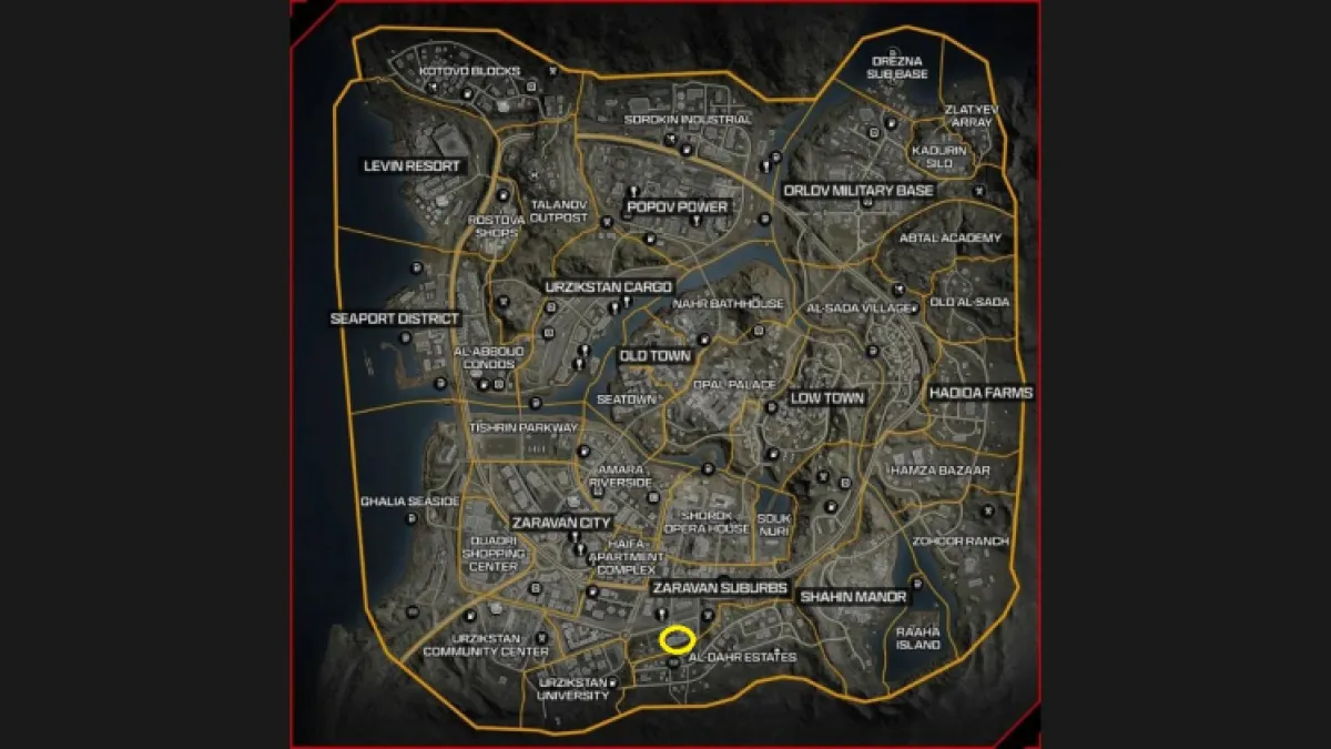 Mwz Map Gold Tattered Mma Gloves Location