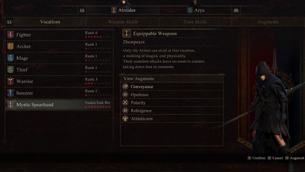 Best Mystic Spearhand build in Dragon's Dogma 2