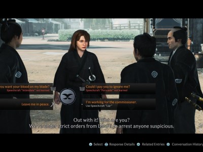 Rise Of The Ronin Speechcraft