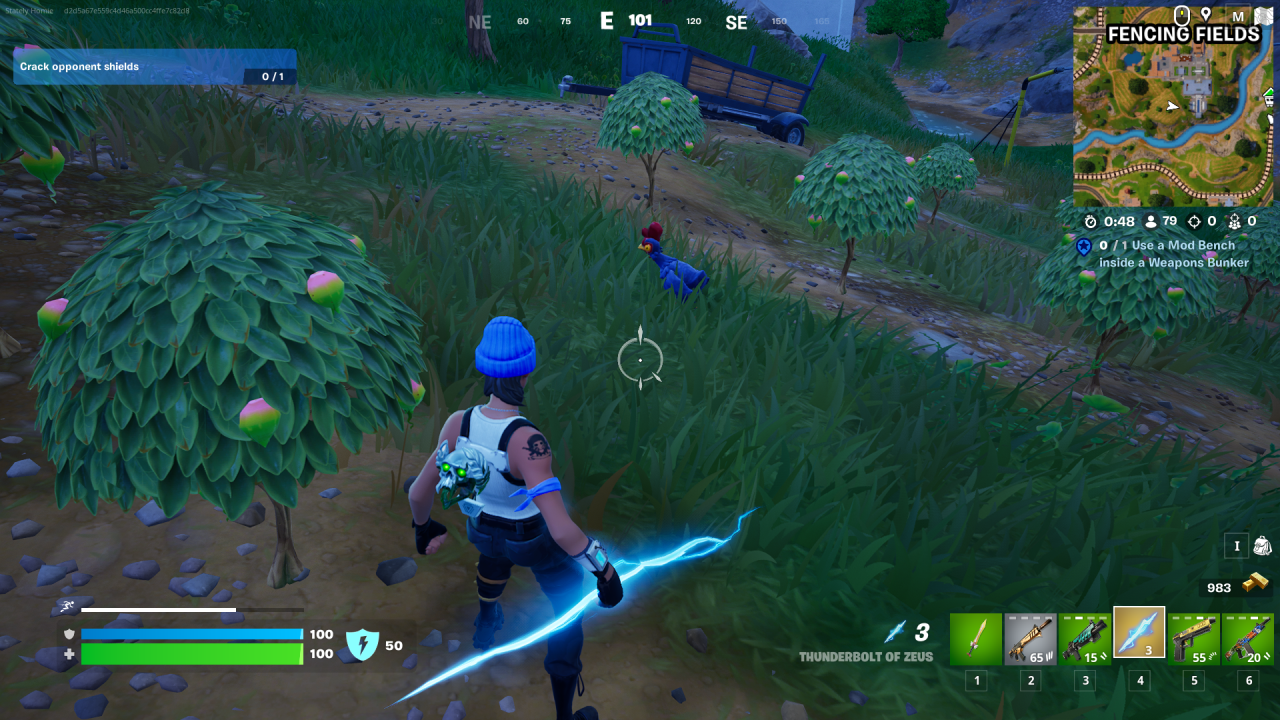 Where to catch a Golden Chicken in Fortnite