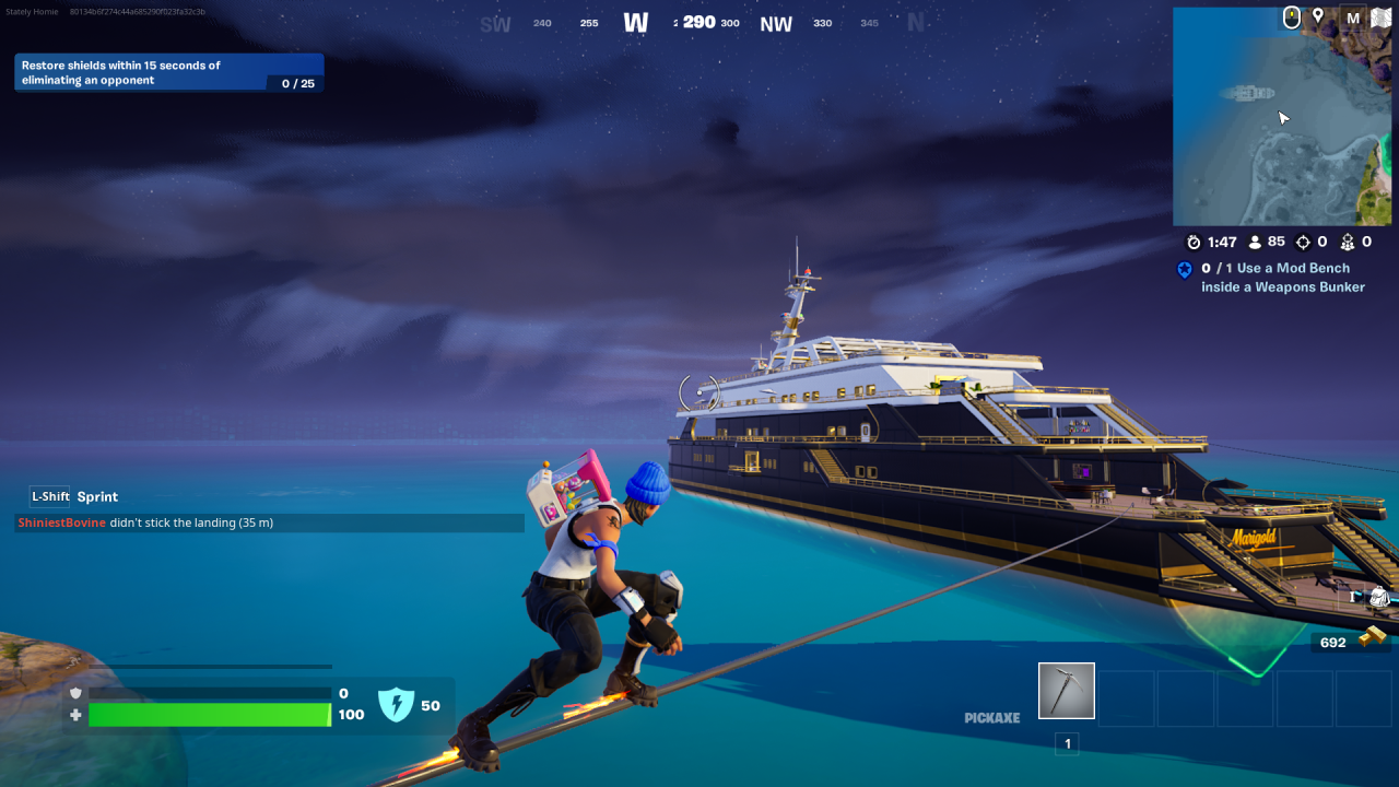 How to scan the Marigold for recording devices in Fortnite