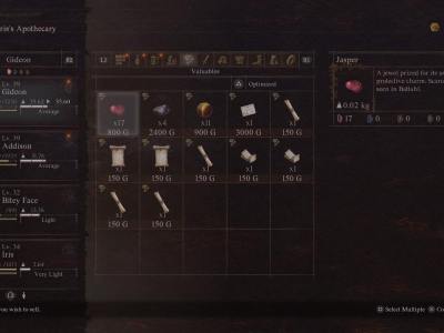 Sell Gems Dragon's Dogma 2