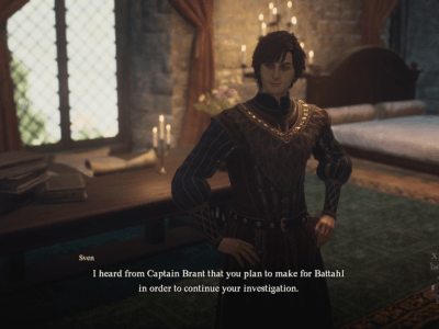 Sven's Quarters In Dragon's Dogma 2