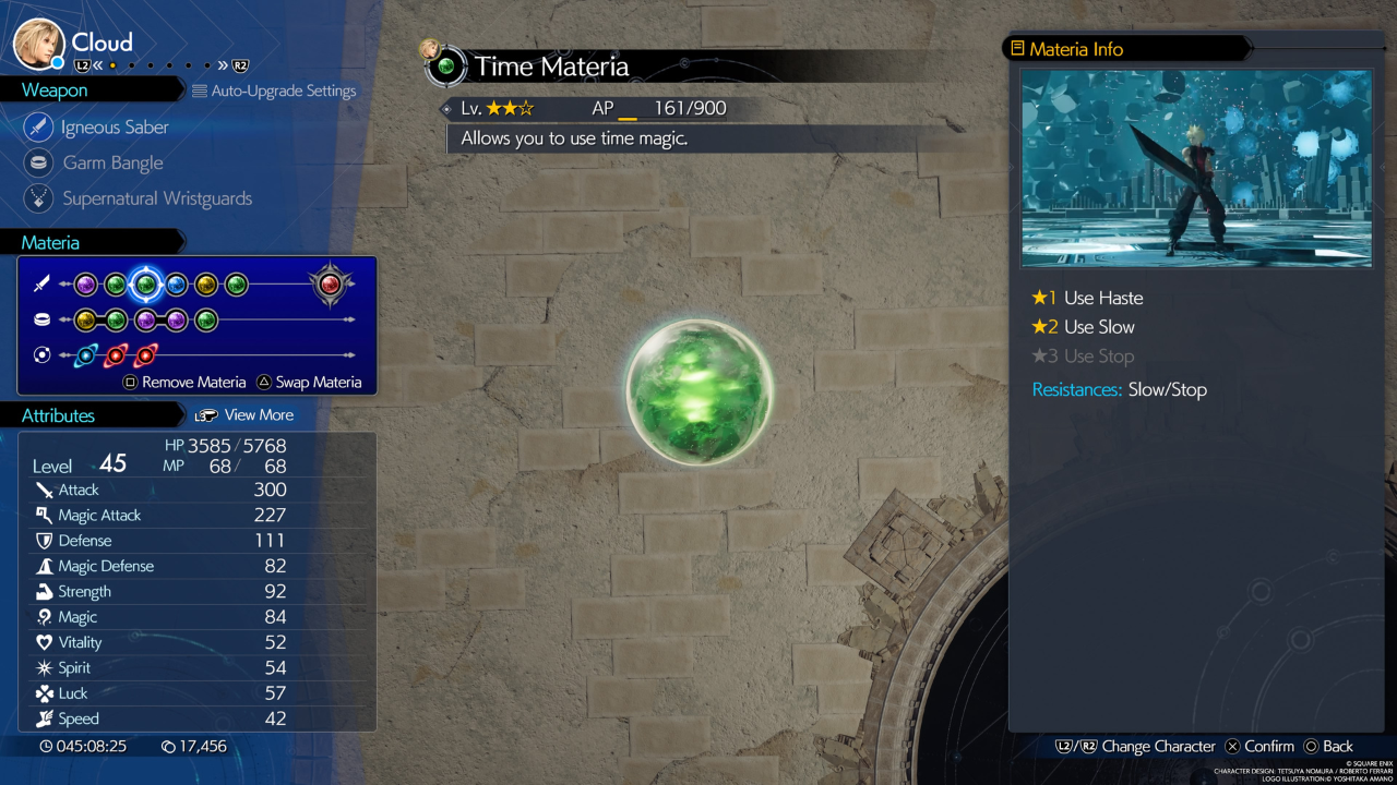 How to get Time Materia in Final Fantasy 7 Rebirth