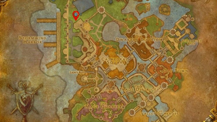 Whizbang Location Stormwind World Of Warcraft