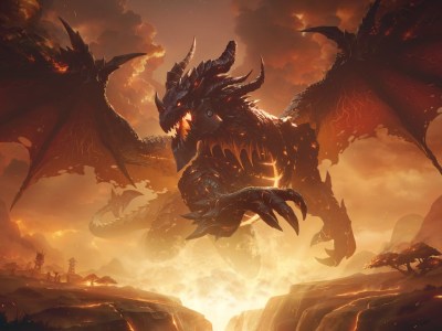 World Of Warcraft Cataclysm Classic Deathwing Key Art