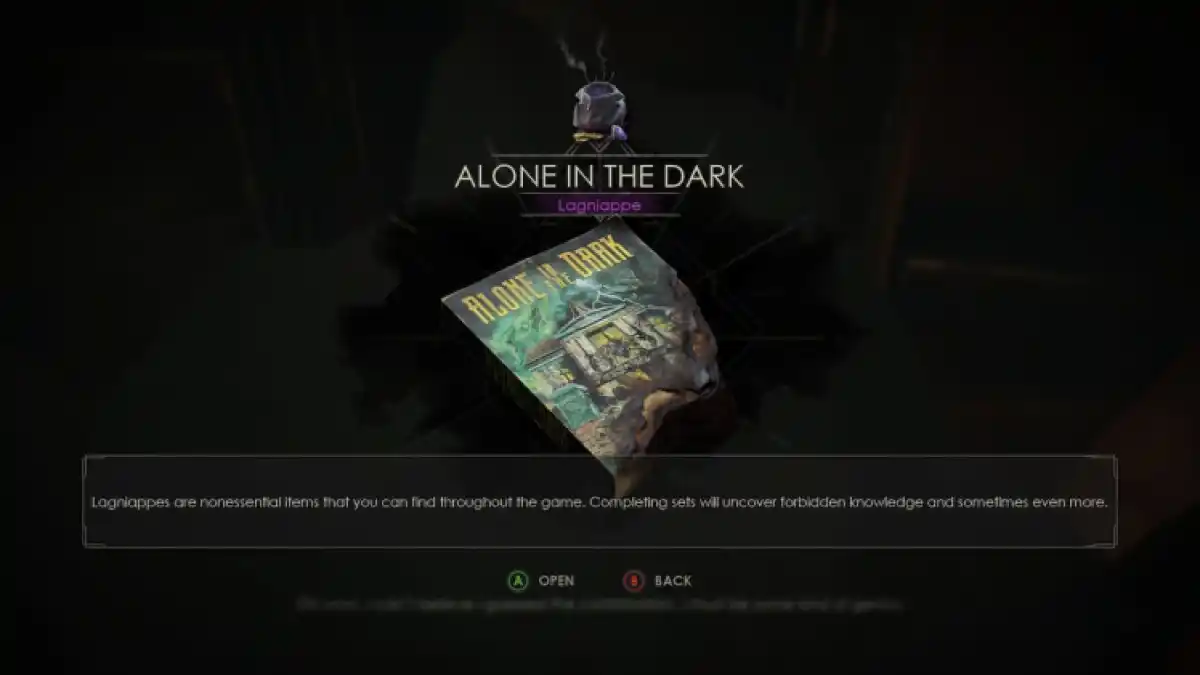 All Lagniappes In Alone In The Dark Book