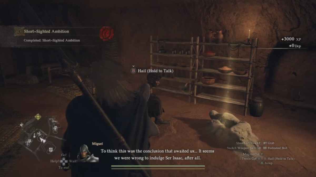 All Quest Endings For Short Sided Ambitions In Dragons Dogma 2 Bad Ending
