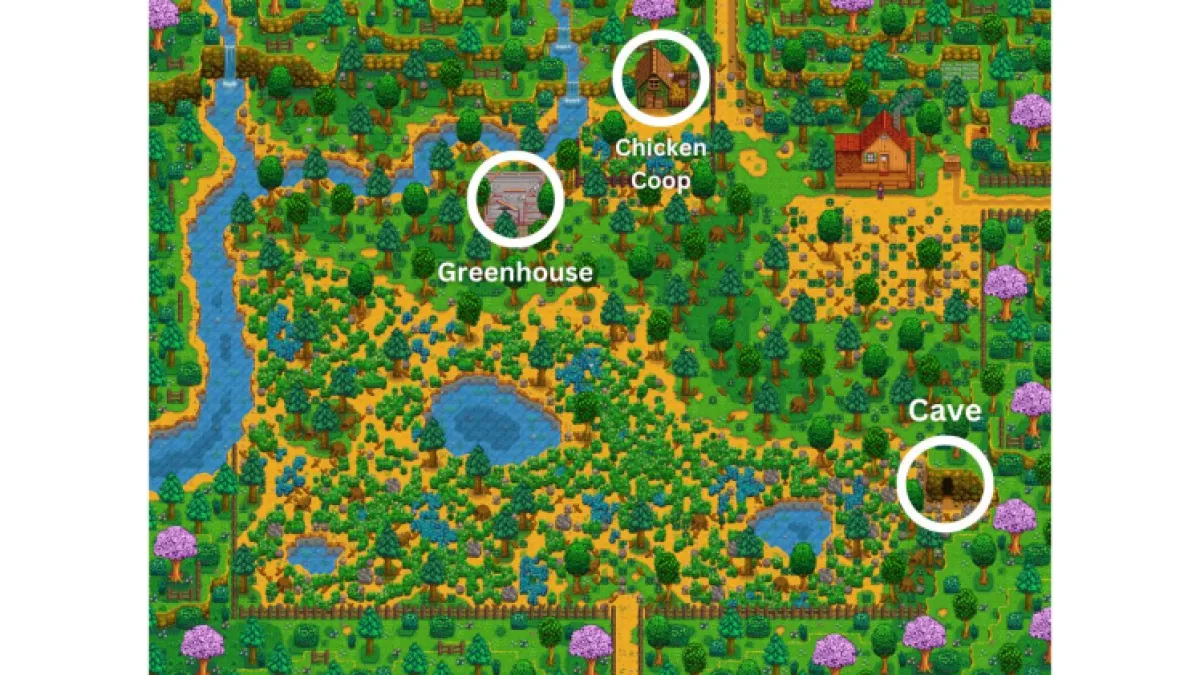 Best Meadowlands Farm Layout And Features In Stardew Valley Map