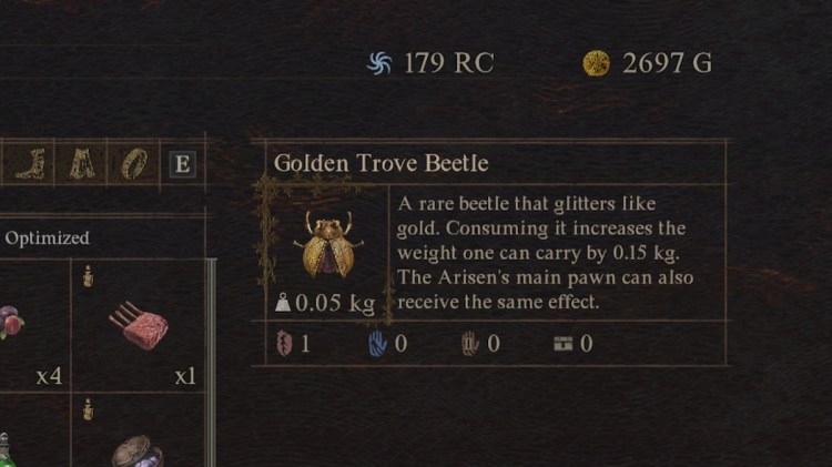 Best Ways To Increase Carry Weight In Dragons Dogma 2 Golden Trove Beetle