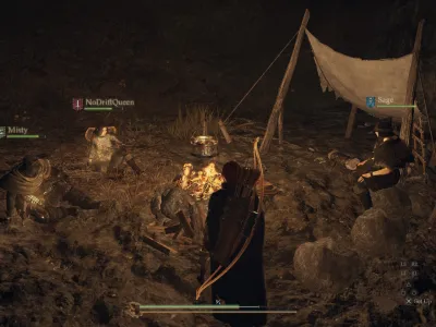 PSA camp outside to keep the Dragonsplague away in Dragon's Dogma 2