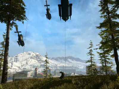 Cod Warzone Mobile Soilder Being Attacked By Helicopters