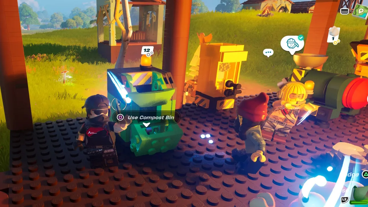 How to get the Compost Bin and Biomass in LEGO Fortnite