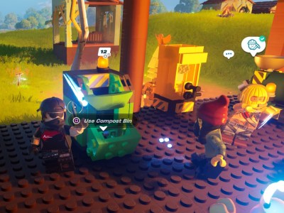 How to get the Compost Bin and Biomass in LEGO Fortnite