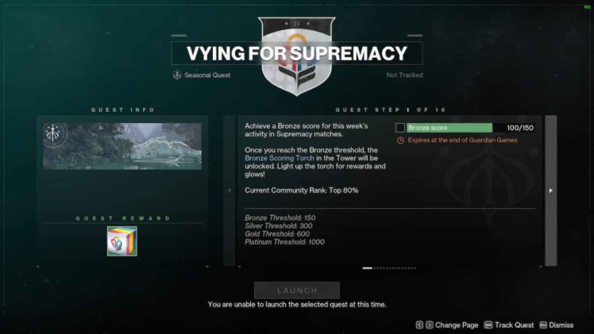 How To Complete Shoot To Score And Vying For Supremacy Quests In Destiny 2 Pvp