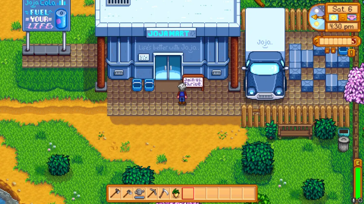 Should you go the Community Center or Joja Mart route in Stardew Valley 1.6?