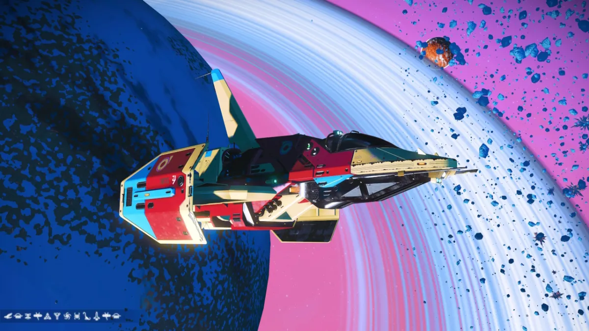 How to customize a ship in No Man's Sky Orbital update