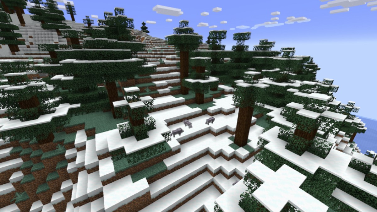Snowy Taiga Minecraft