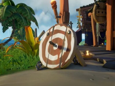 Stuck Knife In Sea Of Theives