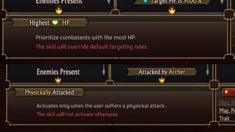 Unicorn Overlord Tactics And Conditions Explained Priority