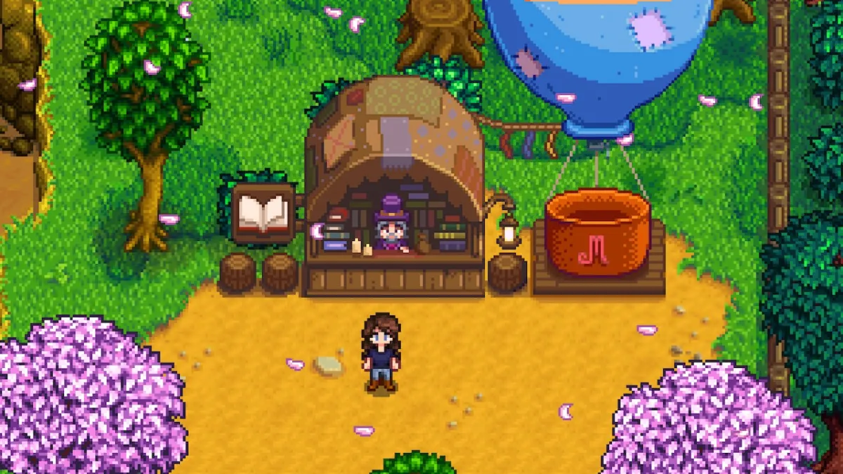 Where To Find The Bookseller In Stardew Valley 1.6