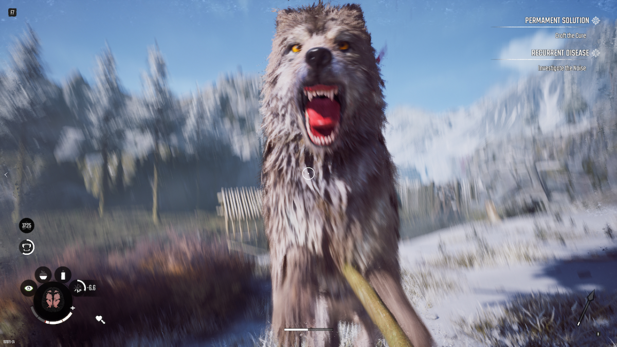 Wolf Attack In Winter Survival