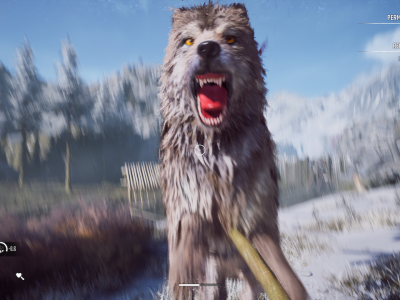Wolf Attack In Winter Survival