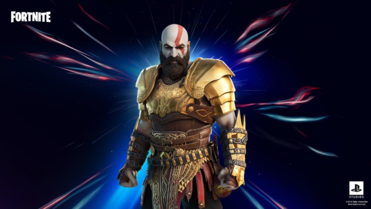 Armored Kratos Style Fortnite PS% exclusive