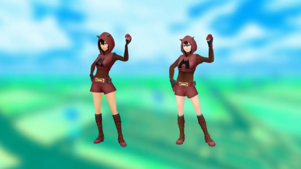 A comparison of old and new player characters in Pokémon GO