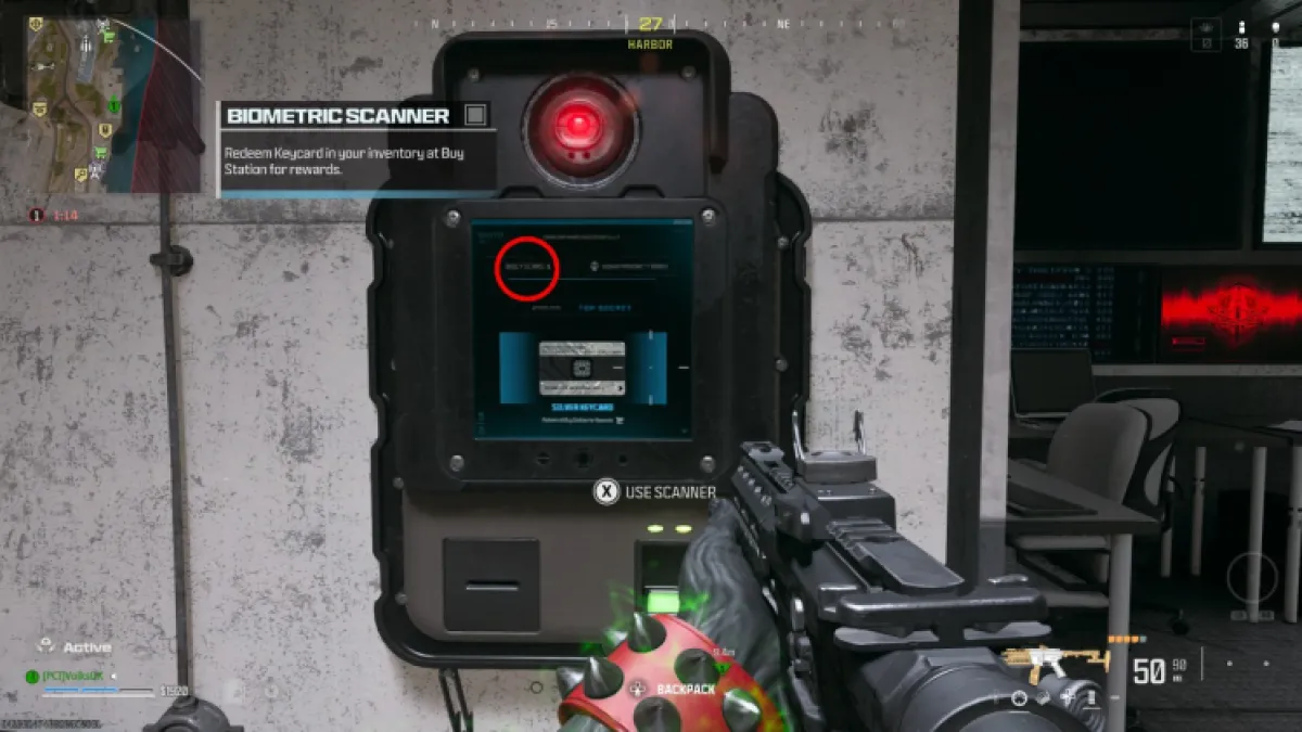 Biometric Scanner Daily Scans Call Of Duty Warzone