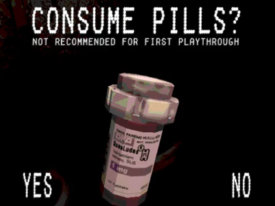 What happens if you take the pills in Buckshot Roulette?