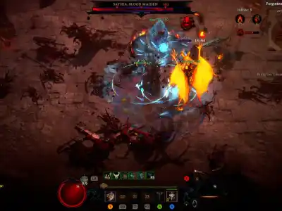 Diablo 4 Blood Maiden Fight