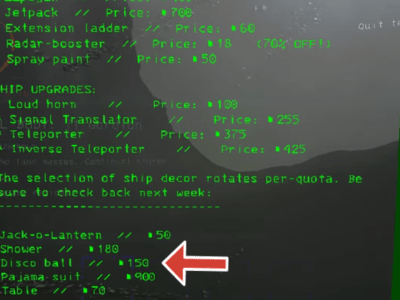 How to get a Disco Ball in Lethal Company
