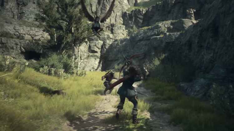 Dragons Dogma 2 Bow Fight