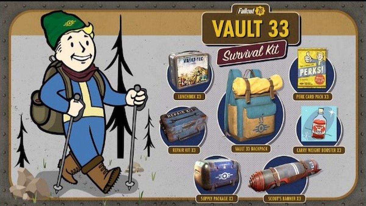How To Get Lucy's Vault 33 Backpack In Fallout 76 Featured Image
