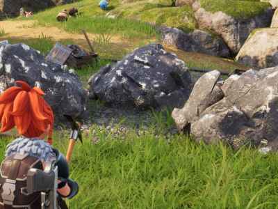 Palworld Ore Mining Site