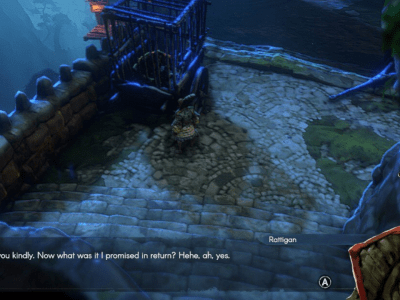 How to free Rattigan from the cage in No Rest for the Wicked