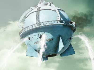 Sand Land Cargo Airship Featured Image